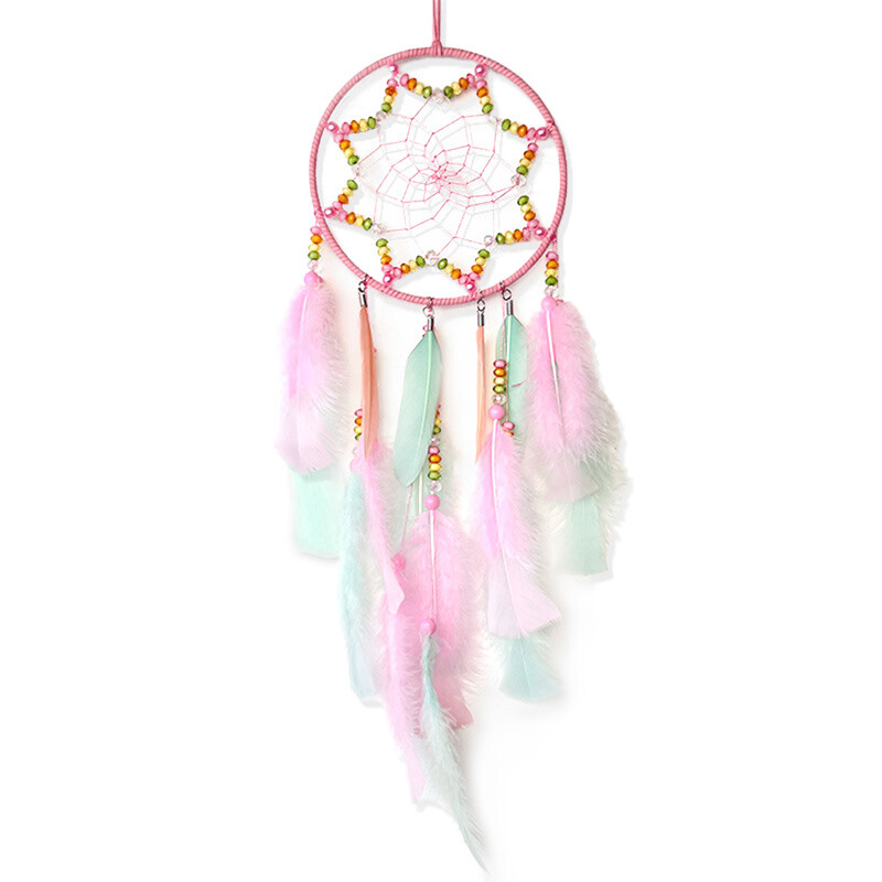 Álomfogó Kézzel szőtt szélcsengő Hálószoba függő díszek Fali dekoráció Medálok Születésnapi Karácsonyi Ajándékok Otthoni kiegészítők