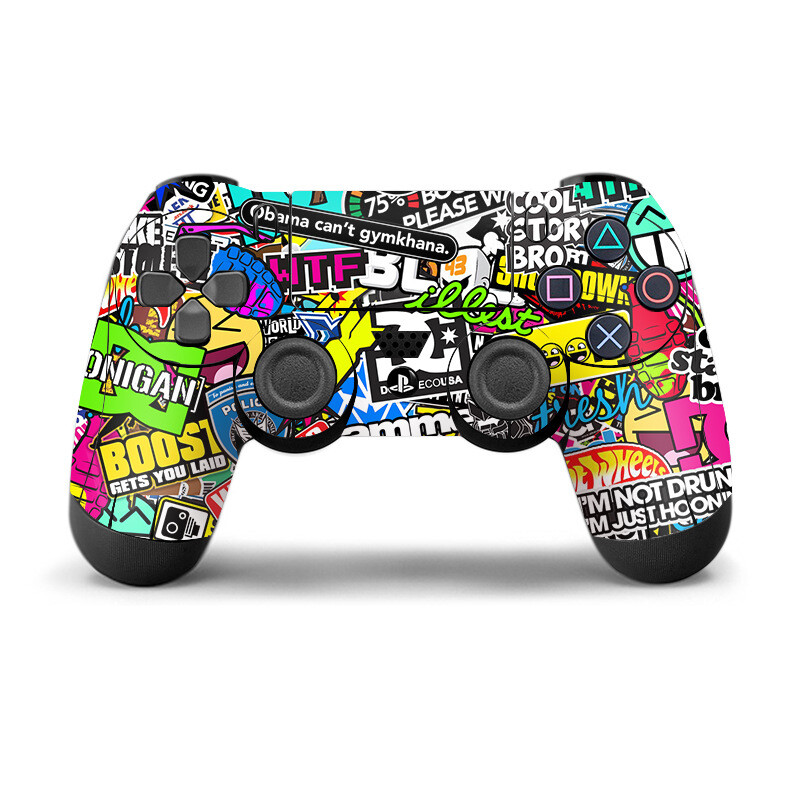 PS4 Controller Sticker PS4 Game Console Controller Sticker P4 Controller Controller Sticker Movie Maker Direct Sales & Photo Production