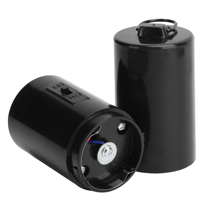 Accesoriu de grădină Motor pentru afișaj suspendat Motor rotativ negru pentru clopoței eolian Accesoriu pentru decorarea grădinii, funcționat cu baterii