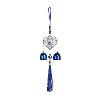 Μπλε μάτια Wind Chime Wind Chimes Handcraft Κρεμάστρα για το σπίτι Αίθριο Αυτοκινήτου Κουζίνα Κήπος Διακόσμηση γραφείου κρόσσια Κρεμαστό κουδούνια