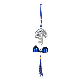 Μπλε μάτια Wind Chime Wind Chimes Handcraft Κρεμάστρα για το σπίτι Αίθριο Αυτοκινήτου Κουζίνα Κήπος Διακόσμηση γραφείου κρόσσια Κρεμαστό κουδούνια