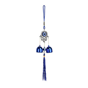 Μπλε μάτια Wind Chime Wind Chimes Handcraft Κρεμάστρα για το σπίτι Αίθριο Αυτοκινήτου Κουζίνα Κήπος Διακόσμηση γραφείου κρόσσια Κρεμαστό κουδούνια