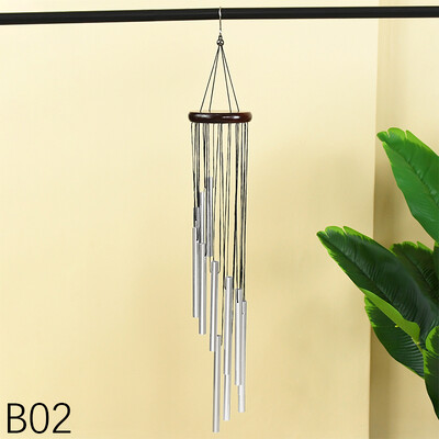 2 krāsu metāla eoliskais zvans karnīzes palodze Balkons dārza kulons vēja zvani Dāvanu dekors fotogrāfija rekvizīti piekarināms pie sienas ornaments
