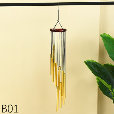 2 krāsu metāla eoliskais zvans karnīzes palodze Balkons dārza kulons vēja zvani Dāvanu dekors fotogrāfija rekvizīti piekarināms pie sienas ornaments