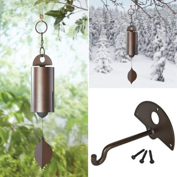 Vintage Heroic Windbell Metal Wind Chimes Deep Resonance Serenity Bell για υπαίθριο σπίτι Κήπος Διακόσμηση αυλής SerenityBell