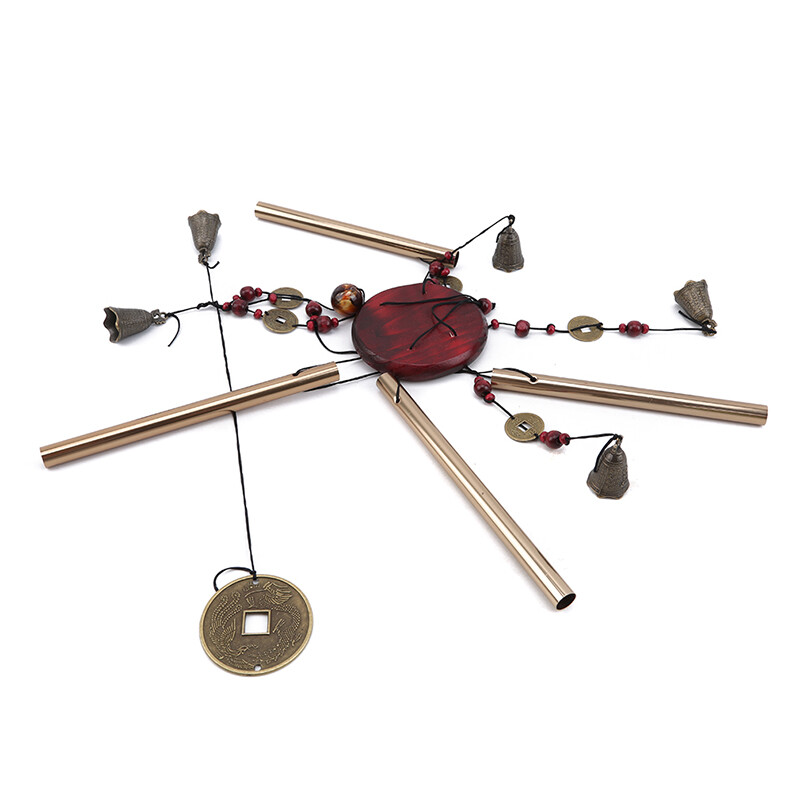 Élő szélcsengő Udvari kerti csövek Harangok Réz Antik Falakasztó Lakásdekoráció Szélcsengő