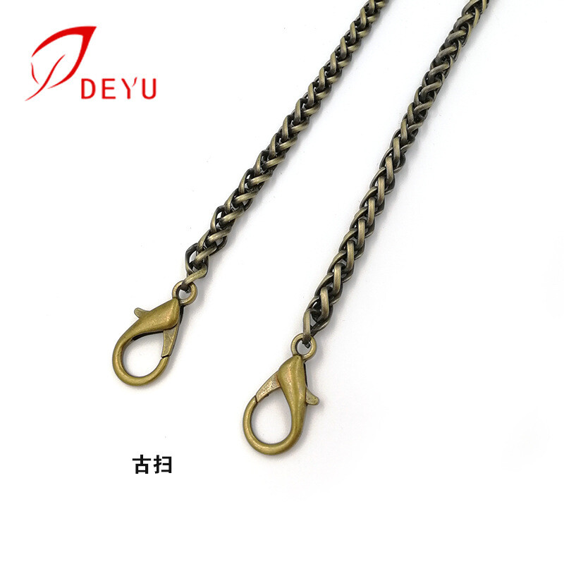 Fémtáska lánc 5 mm-es lámpás lánc válltáska pánt cseretáska lánc mobiltelefon tok függő lánc