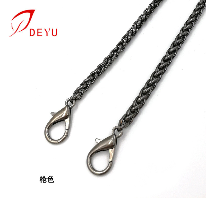 Fémtáska lánc 5 mm-es lámpás lánc válltáska pánt cseretáska lánc mobiltelefon tok függő lánc
