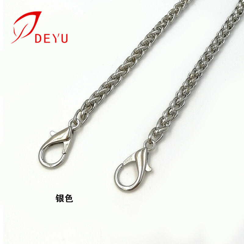 Fémtáska lánc 5 mm-es lámpás lánc válltáska pánt cseretáska lánc mobiltelefon tok függő lánc