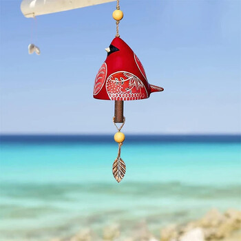 Bird Wind Chime κρεμαστό κόσμημα από ρητίνη Craft Decor για Εξωτερικό Κήπο Αυλή Προμήθειες διακόσμησης σπιτιού