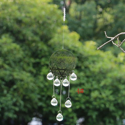 1 DB kristály napfogó csakra színek golyók prizma ablak függő medál szivárvány napfogók karácsonyi lakberendezés