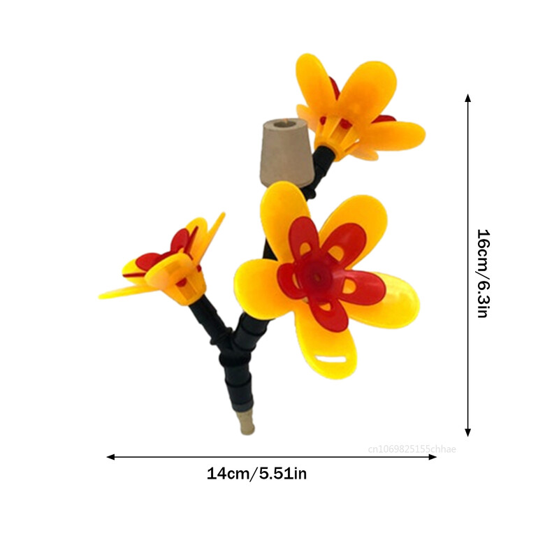 Novi kompleti pojilica za kolibri Hranilica u obliku cvijeta Vanjska viseća hranilica za ptice Lako se čisti Ukras dvorišta za zaštitu od mrava