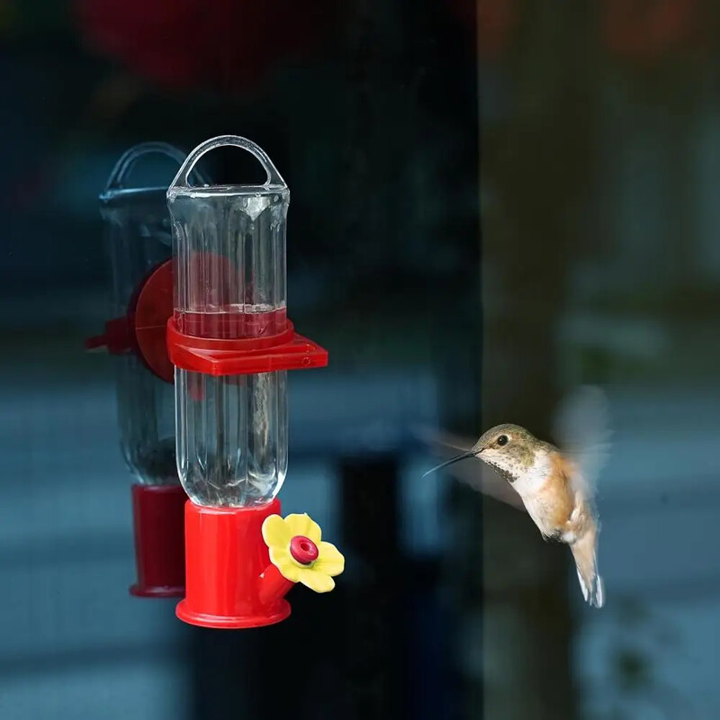 2 τεμάχια Garden Hummingbird Drinker Κρεμαστό Τροφοδότης για εξωτερικούς χώρους Drinker Anti-Mints Αδιάβροχο Εύκολο στο καθάρισμα Διακόσμηση εξωτερικού κήπου