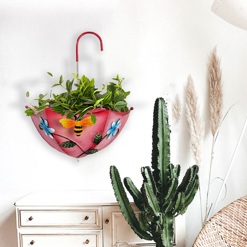 Lietussarga putnu barotava piekarināma ūdens paplāte putnu vanna Premium putnu barības metāla konteiners zālienam piemājas āra terasei balkons