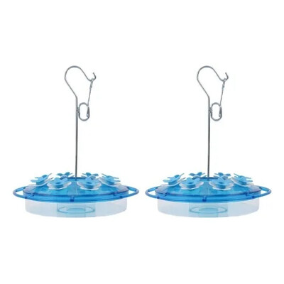 Pārrobežu karstā pārdošana 2024. gada jauna ziedu kolibri barotava karājas putnu āra dārza Amazon putnu barotava