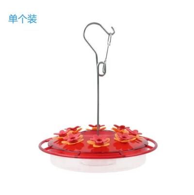 Pārrobežu karstā pārdošana 2024. gada jauna ziedu kolibri barotava karājas putnu āra dārza Amazon putnu barotava