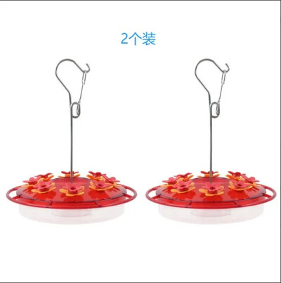 Pārrobežu karstā pārdošana 2024. gada jauna ziedu kolibri barotava karājas putnu āra dārza Amazon putnu barotava