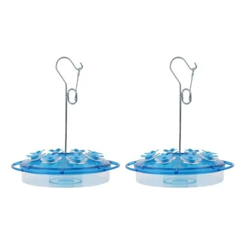 Pārrobežu karstā pārdošana 2024. gada jauna ziedu kolibri barotava karājas putnu āra dārza Amazon putnu barotava