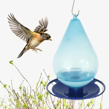 New Bird Flower Shapking Bird Feeder Birdbath for Garden Decor outdoor, Yard Farm Supplies, Hummingbird Feeder Supplies