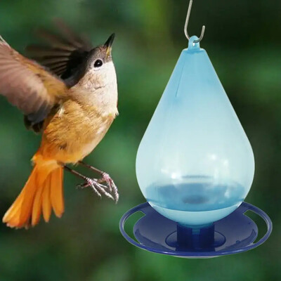 New Bird Flower Shapking Bird Feeder Birdbath for Garden Decor outdoor, Yard Farm Supplies, Hummingbird Feeder Supplies