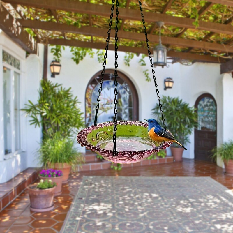 Decor pentru curte în aer liber Hrănitoare pentru păsări agățată Hrănitoare pentru păsări Decorare pentru păsări agățată Cadă Hrănitoare pentru păsări Hrănitoare pentru păsări pentru grădină