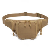 Rilibegan Tactical deréktáska Multifunkcionális tároló horgásztáska kültéri Luya terepszínű deréktáskák utazási taktikai horgásztáskák