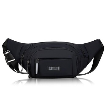 Νέο Pure Canvas Fit Waistpack Mobile Waistpack Ανδρικά αθλητικά υπαίθρια αναψυχή Running Anti Theft Ultra Thin Invisible