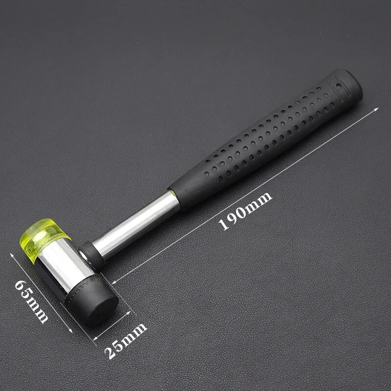 25 mm 30 mm 35 mm 40 mm mini āmurs neilona galvas āmurs rokas instruments, neslīdošs rokturis neilona gumija, ko izmanto kā koka plastmasas juvelierizstrādājumu amatniecību