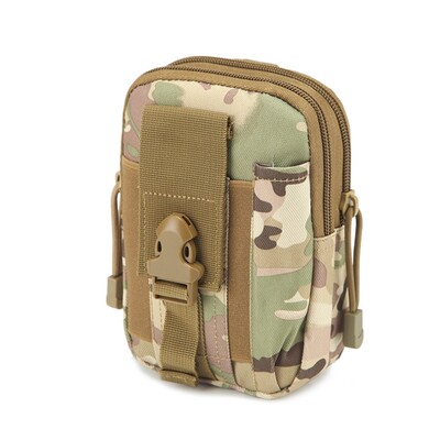 Jauns vīriešu jostasvietas soma maisiņš Ūdensizturīgs militārās jostas jostas komplekts Molle neilona mobilā tālruņa maciņš ceļojumu instruments jostas soma