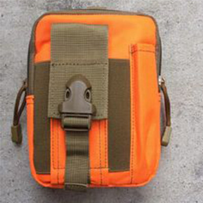 Jauns vīriešu jostasvietas soma maisiņš Ūdensizturīgs militārās jostas jostas komplekts Molle neilona mobilā tālruņa maciņš ceļojumu instruments jostas soma