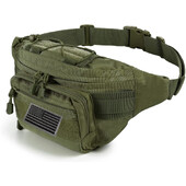 Taktikaline vöökott Military Fanny Pack meestele Välisarmee vöökott, suur vöökott igapäevaseks eluks jalgrattaga matkamiseks matkamiseks