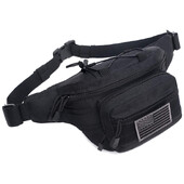 Tactical Fanny Pack katonai deréktáska csomag csípő pánttal rendelkező EDC táska állítható pánttal kempingezéshez, túrázáshoz, vadászathoz