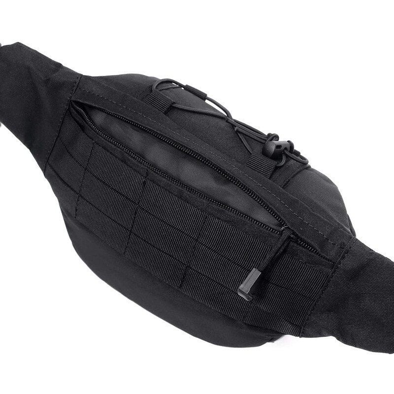 Tactical Fanny Pack militārās jostas somas komplekts Hip Bum EDC soma ar regulējamu siksnu kempinga pārgājieniem un medībām