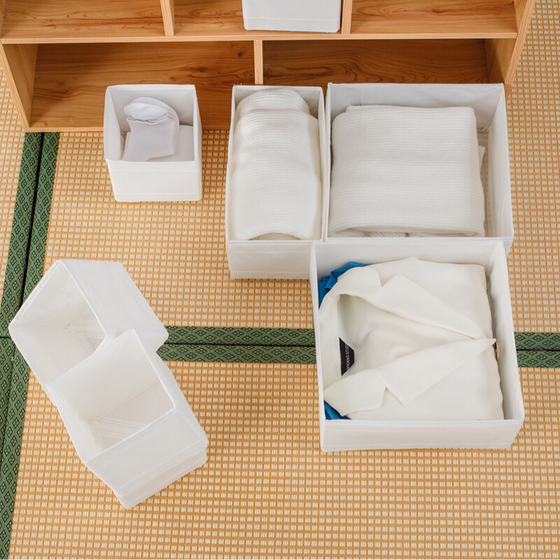 3/6GAB Skapja organizators apģērbam Apakšveļas Uzglabāšanas Kaste Krūšturis Zeķes Salokāms Skapja Atvilktņu Organizators Daudzfunkcionāls rotaļlietu grozs