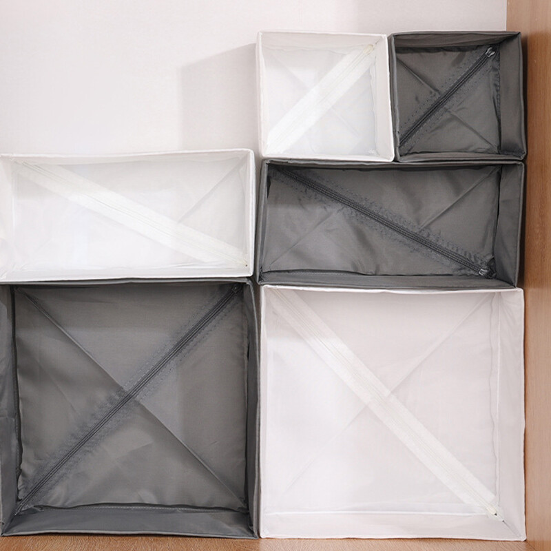 3/6GAB Skapja organizators apģērbam Apakšveļas Uzglabāšanas Kaste Krūšturis Zeķes Salokāms Skapja Atvilktņu Organizators Daudzfunkcionāls rotaļlietu grozs