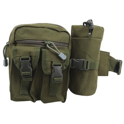 Ūdensnecaurlaidīgs neilons Fanny Pack vīriešu taktiskās militārās armijas jostas somas pārgājieniem brīvā dabā kempings plecu jostas bum sporta krūšu somas