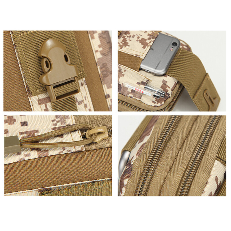 Tactical Military Fanny Pack férfiaknak női deréktáska láb comb öv tok kézitáska férfi fenekű kenguru csípő has banán telefon oldal