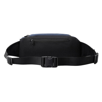 Ανδρική μέση Fanny Pack Ζώνη τσάντα στήθους Ταξίδι με πολλές τσέπες Στρατιωτική μόδα Αντρικό νάιλον σταυρωτό σώμα Messenger Πορτοφόλι Bum Hip Bag