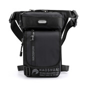 Vīriešu kāju gurnu vidukļa soma braucējam motociklam militārā uzbrukuma ceļojumu ūdensnecaurlaidīga neilona jostas jostas augšstilbam Fanny Pack