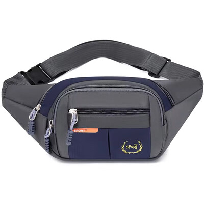Férfi üzleti deréktáska Multifunkcionális készpénzes pénztárcák Férfi kültéri Crossbody táskák Sporting Outdoor Pack Forró utazótáska