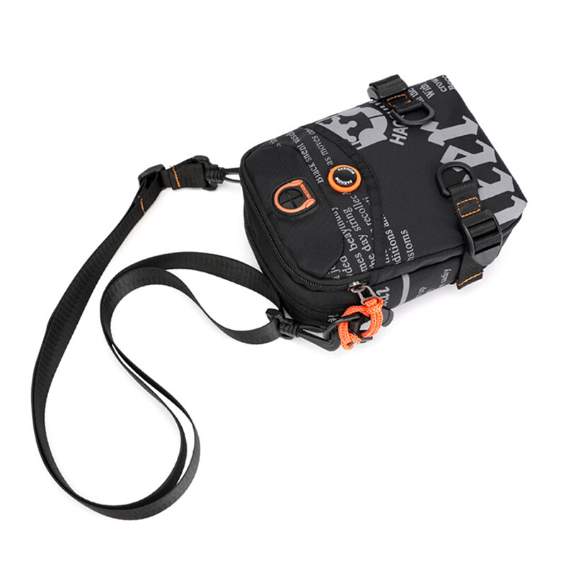Férfi kis vállas futártáska Fanny deréktáska katonai divat vízálló nylon férfi heveder kereszt testre táska csípőöv táska