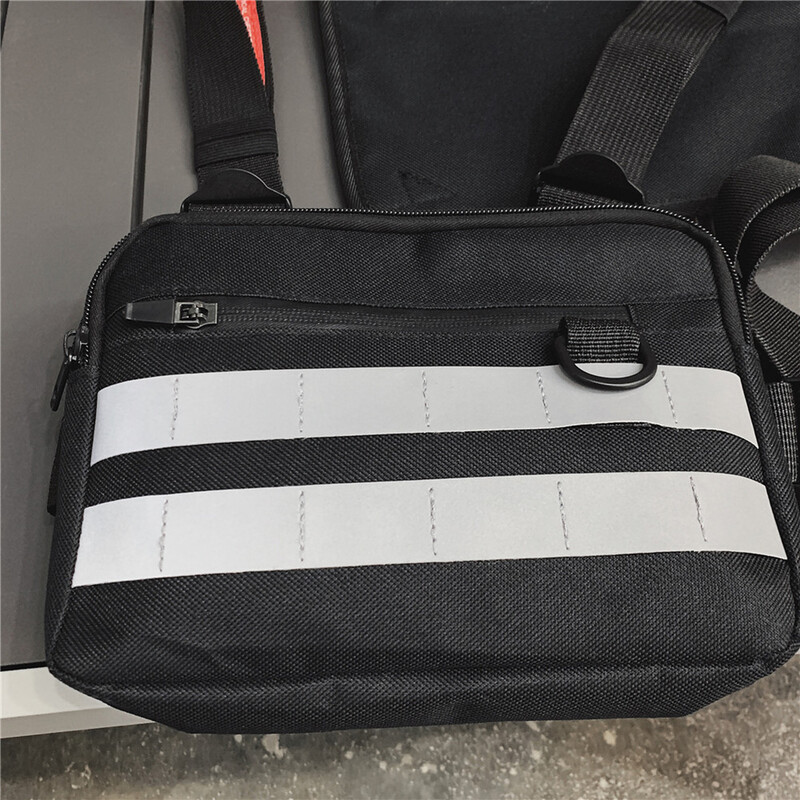 Višenamjenske torbe za prsa Muškarci Žene Oxford platneni prsluk Hip-Hop ulična torbica za remen