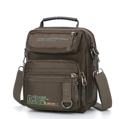 3707 Férfi Futótáskák Alkalmi többfunkciós kis utazótáskák Vízálló váll-deréktáskák Katonai kereszttáskák