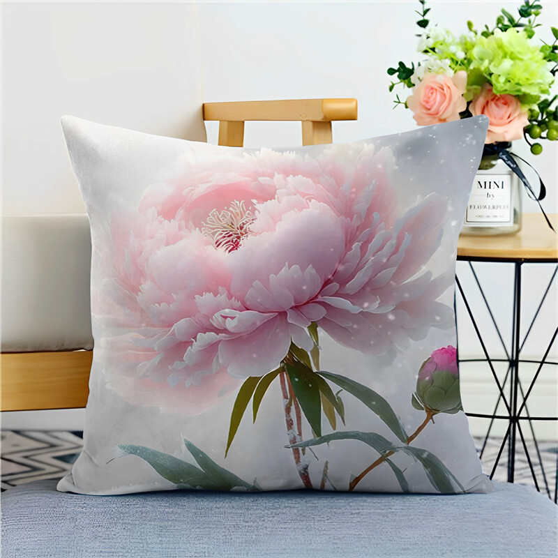 ordic ins plant plant AI rose series perna perna pentru sufragerie perna odihna de noapte pentru pui de somn la birou