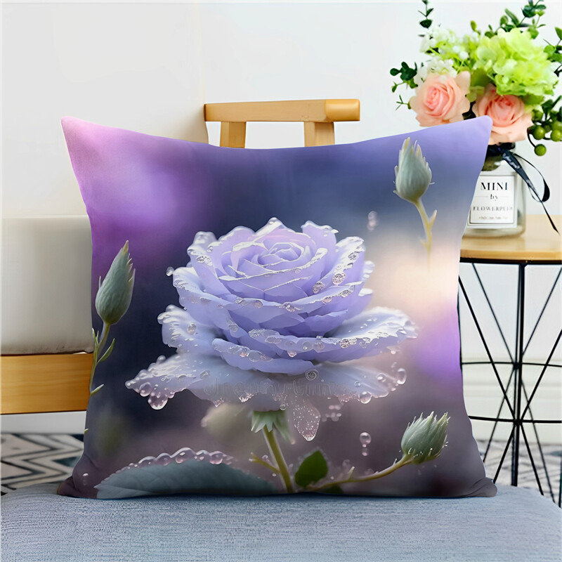 ordic ins plant plant AI rose series perna perna pentru sufragerie perna odihna de noapte pentru pui de somn la birou