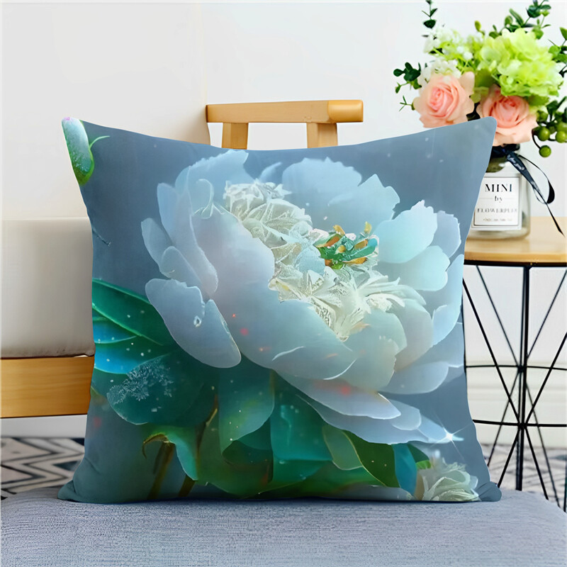 ordic ins plant plant AI rose series perna perna pentru sufragerie perna odihna de noapte pentru pui de somn la birou