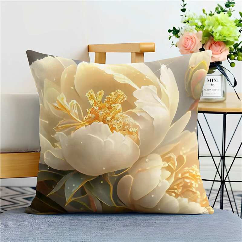 ordic ins plant plant AI rose series perna perna pentru sufragerie perna odihna de noapte pentru pui de somn la birou