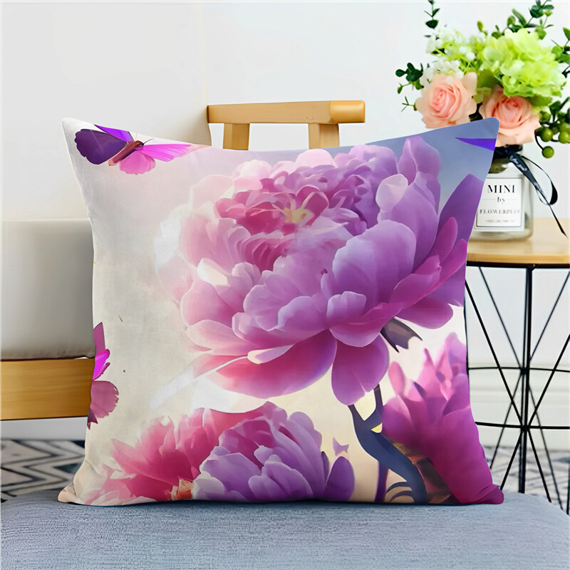 ordic ins plant plant AI rose series perna perna pentru sufragerie perna odihna de noapte pentru pui de somn la birou