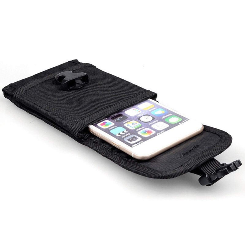 Kültéri taktikai terepszínű deréktáska ventilátor medál férfi övtáska futó sport derékra akasztó mobiltelefon tok 2024 Hot