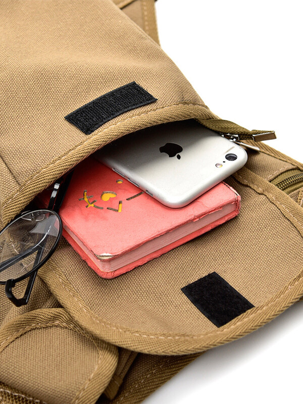 Geantă universală pentru talie multifuncțională pentru ciclism Geantă tactică pentru alpinism în aer liber Geantă pentru coapsă Portofel de explorare în sălbăticie